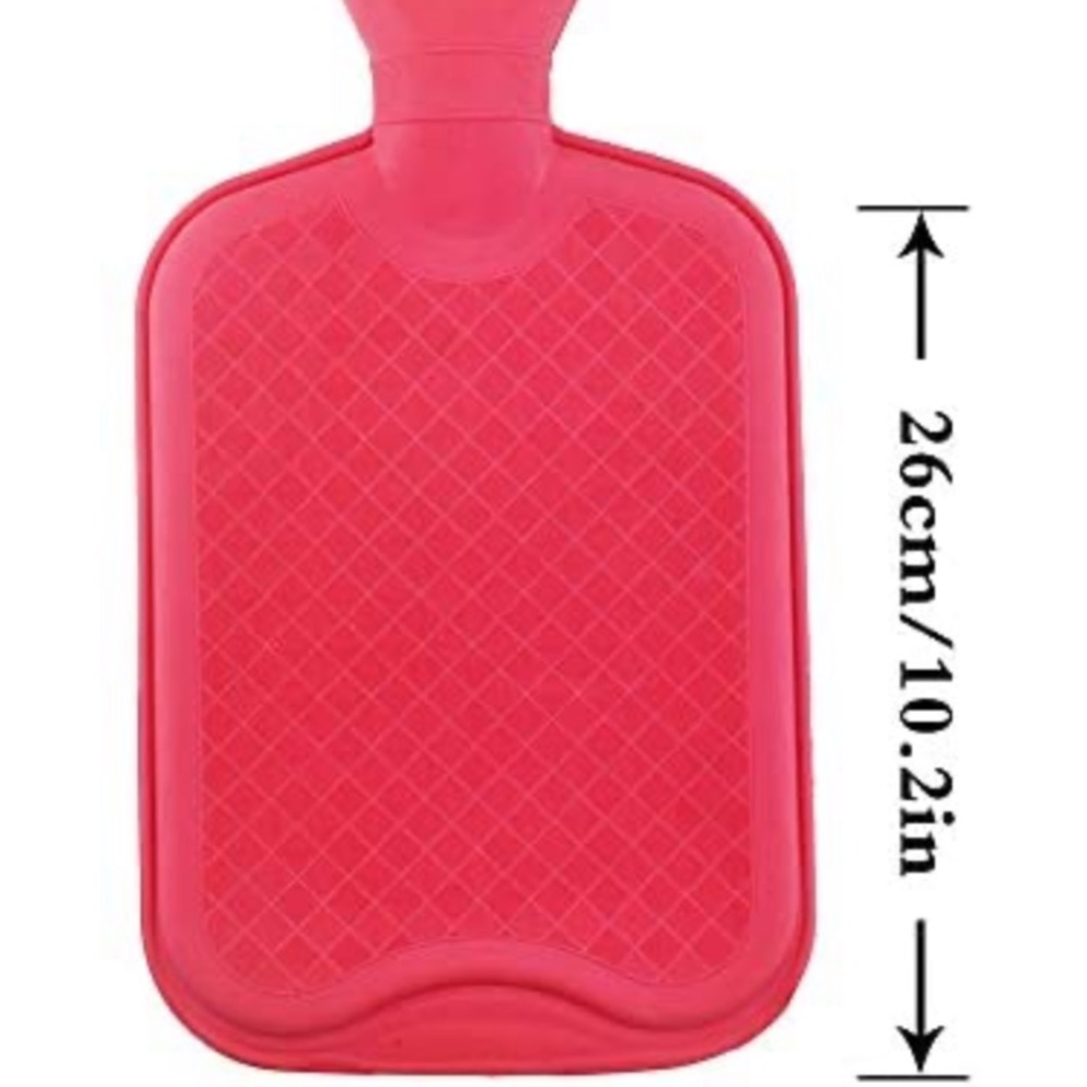 WTSHOP Premium Simple Rubber 2.5L Hot Water Bag